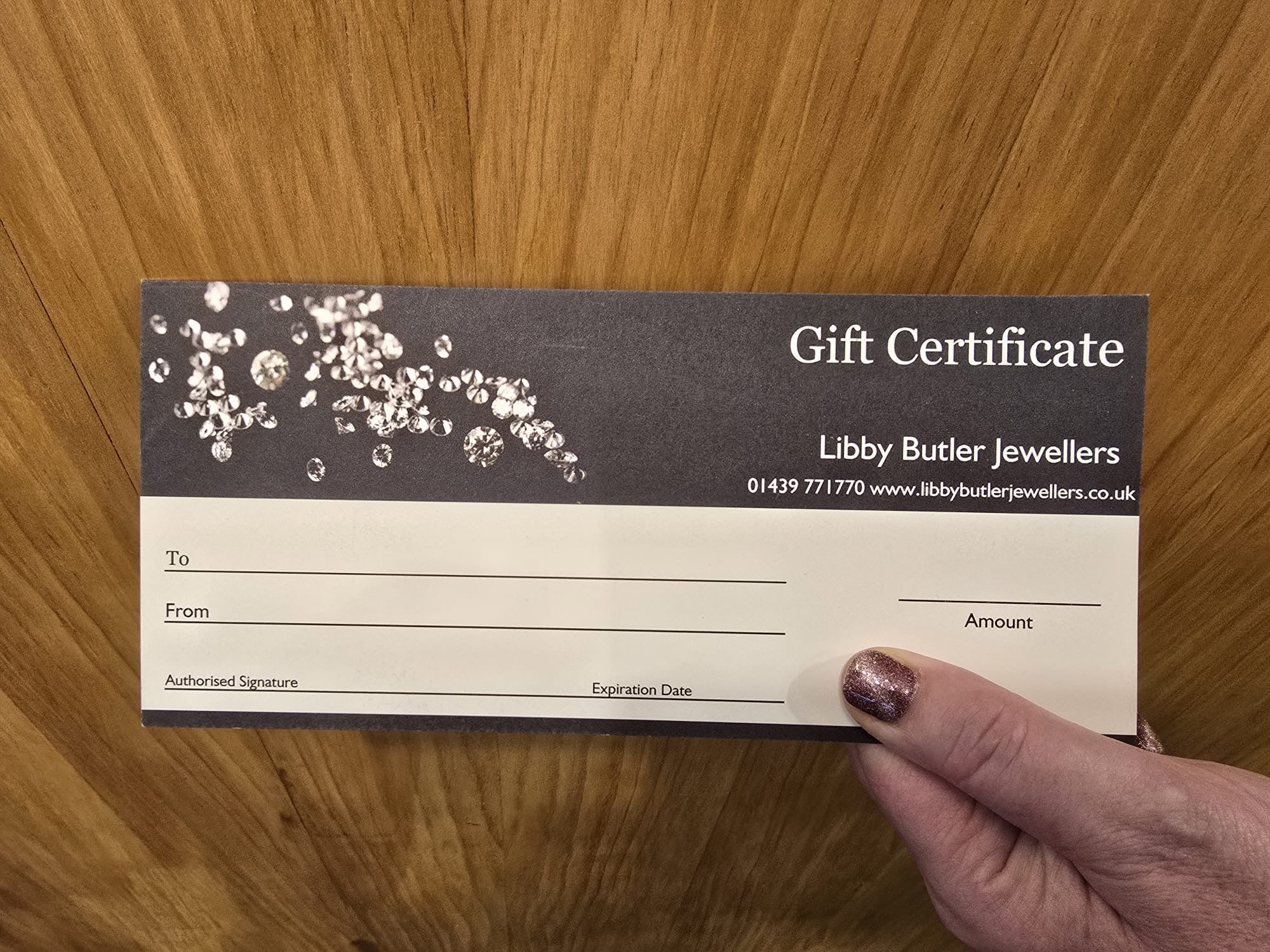 Libby Butler Jewellers Gift Card